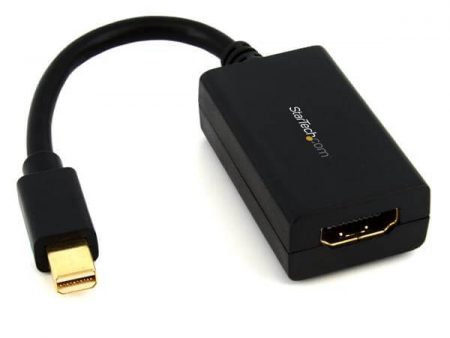  StarTech.com DisplayPort to HDMI Adapter - 4K 60Hz HDR10 Active  DisplayPort 1.4 to HDMI 2.0b Video Converter - 4K DP to HDMI Adapter Dongle  for Monitor/Display/TV - Latching DP Connector (DP2HD4K60H) 