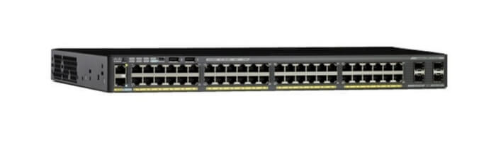 Cisco Catalyst 2960-X 48 GigE PoE 740W, 2x10G SFP+ LAN Base (WS