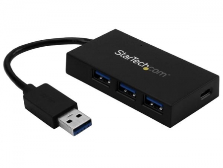 StarTech.com Hub USB-C à 10 Ports - 8x USB-A et 2x USB-C - Hub USB Type-C  Auto-Alimenté avec Bloc dAlimentation 65W - USB 3.1 10Gbps - Hub USB avec