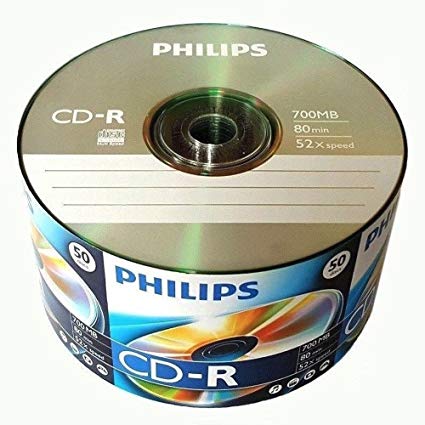 CD-R 700MB 52X with Branded Surface - 50pk Spindle: CD-R - CD