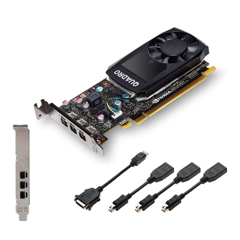 PNY NVIDIA Quadro P400 Graphics Card V2 2GB GDDR5 (VCQP400V2-PB
