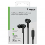 Headphones with Lightning Connector; Black
