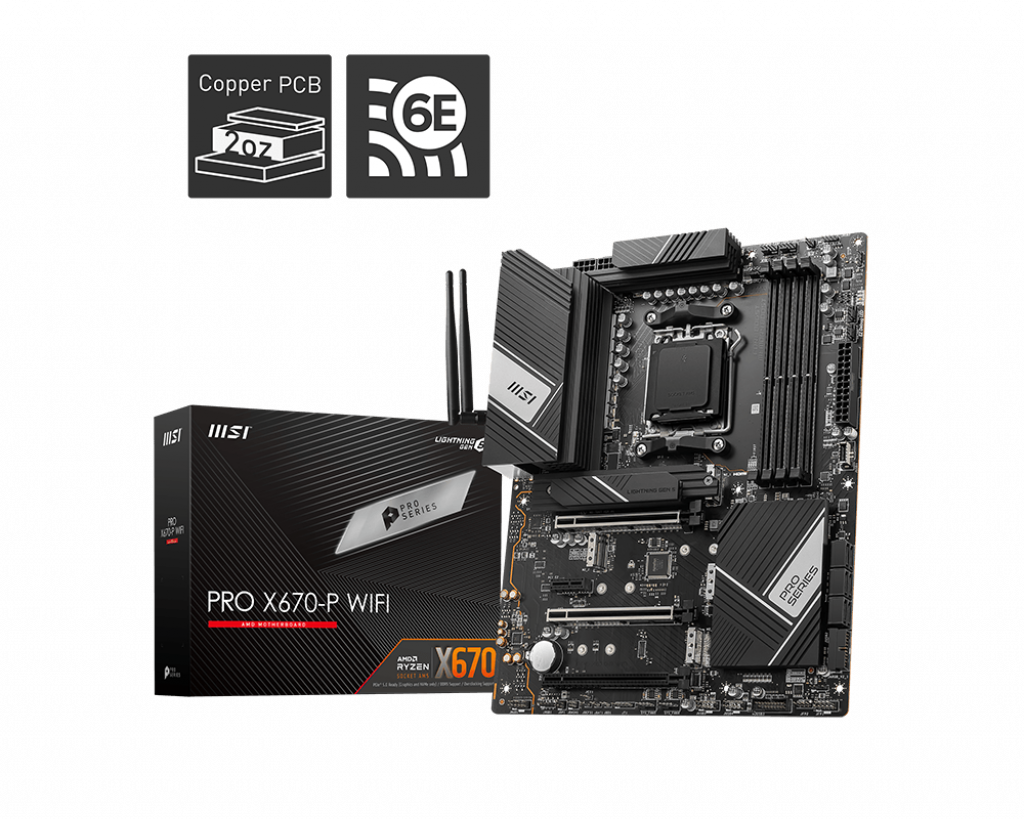 MSI MPG X670E CARBON WIFI Gaming Desktop Motherboard - AMD X670 Chipset -  Socket AM5 - ATX - X670ECARBWIFI - Motherboards 
