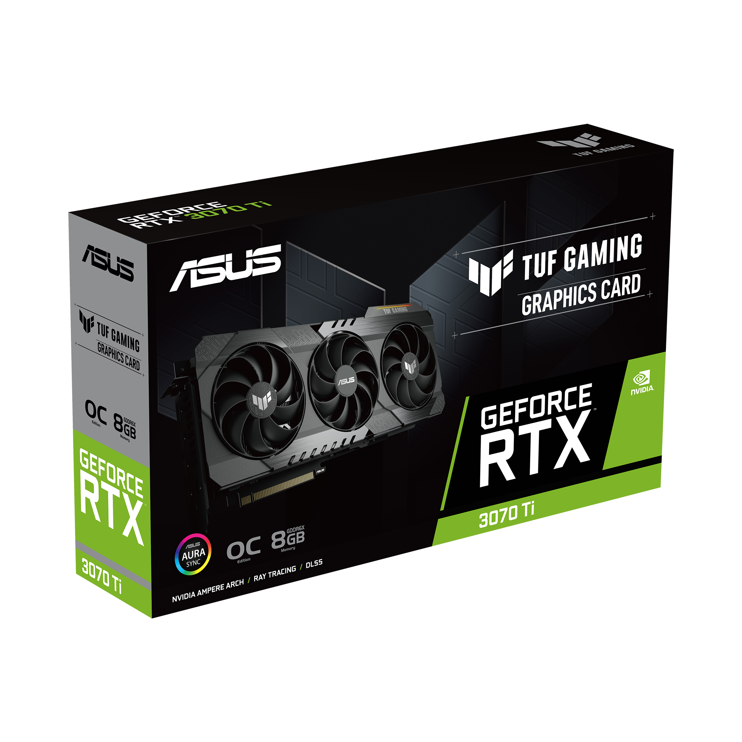 ASUS TUF Gaming GeForce RTX 3070 Ti V2 OC 8GB GDDR6X RGB Graphics