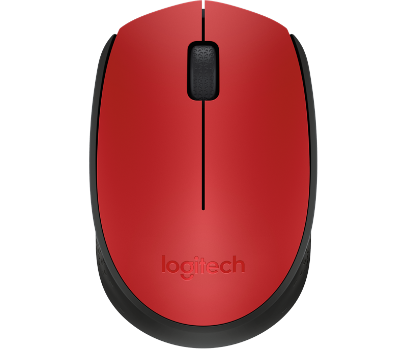 Logitech M170 Reliable Wireless Mouse, Red - A-Power Computer Ltd.